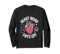 Il lavoro cardiaco ripaga l'anatomia umoristica med Maglia a Manica