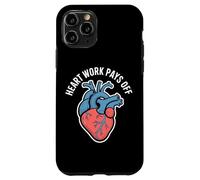 Il lavoro del cuore ripaga l'anatomia ispiratrice Custodia per iPhone 11 Pro