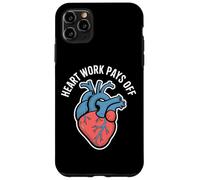 Il lavoro del cuore ripaga l'anatomia ispiratrice Custodia per iPhone 11 Pro Max