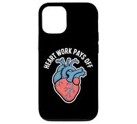 Il lavoro del cuore ripaga l'anatomia ispiratrice Custodia per iPhone 12/12 Pro