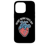 Il lavoro del cuore ripaga l'anatomia ispiratrice Custodia per iPhone 14 Pro Max
