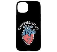 Il lavoro del cuore ripaga l'anatomia ispiratrice Custodia per iPhone 15 Plus