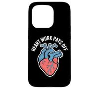 Il lavoro del cuore ripaga l'anatomia ispiratrice Custodia per iPhone 15 Pro