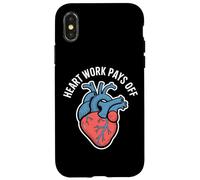 Il lavoro del cuore ripaga l'anatomia ispiratrice Custodia per iPhone X/XS