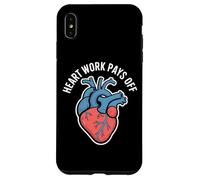 Il lavoro del cuore ripaga l'anatomia ispiratrice Custodia per iPhone XS Max