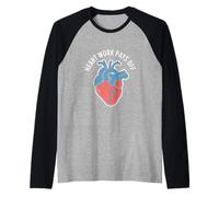Il lavoro del cuore ripaga l'anatomia ispiratrice Maglia con Maniche Raglan