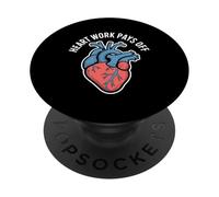 Il lavoro del cuore ripaga l'anatomia ispiratrice PopSockets PopGrip Adesivo