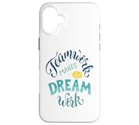 Il lavoro di squadra fa funzionare il sogno: insieme otteniamo di più Custodia per iPhone 16 Plus