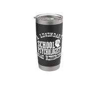 Il leggendario psicologo scolastico ha ritirato il design della pensione Bicchiere termico in acciaio inox doppia parete