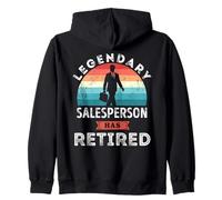 Il leggendario Venditore Si è ritirato, pensionamento Venditore Felpa con Cappuccio