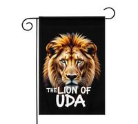 Il Leone di Giuda Bandiere da Giardino 12,5x18 Pollici - Banner dai Colori Vivaci per Decorazioni Esterne di Giardini e Case - Idee Regalo