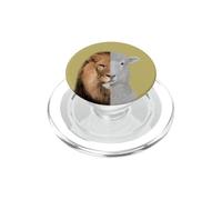 Il leone e l'agnello PopSockets PopGrip per MagSafe