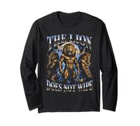 Il Leone Non cancella Il Bootleg del Guerriero Leone Maglia a Manica