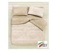 CopriTrapunta Una Piazza Prodotto italiano in Percalle BON-BON-GRIGIO