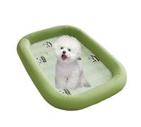 Il letto dei cani, Tappetino antiscivolo lavabile for gatti Ice Silk Chill Pads, resistente ai graffi, indispensabile for l'estate calda for mantenere gli animali domestici freschi, rosa, XL(Green,S)