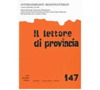 Il lettore di provincia. Vol. 147: Letterati/registi. Registi/letterati.