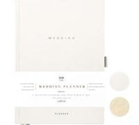 Il libro completo per wedding planner e organizer per la sposa, avvolto in tessuto in una scatola regalo, copertina imbottita, pagine spesse, pianificatore dal design elegante, ogni dettaglio per il