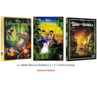 IL LIBRO DELLA GIUNGLA 1 + 2 + Il Film (3 Dvd)