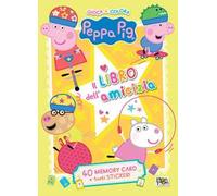 Il libro dell'amicizia. Peppa Pig. Gioca & colora. Con adesivi. Ediz. a colori