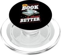 Il libro è sempre meglio letterario PopSockets PopGrip per MagSafe