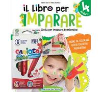 Il libro per imparare. 4 anni. Tanti giochi e attività per imparare divertendosi. Ediz. a colori. Con 6 pennarelli Jumbo Carioca
