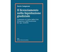 Il licenziamento nella liquidazione giudiziale. Commento al codice della crisi d'impresa e dell'insolvenza (D. Lgs. 14/2019)