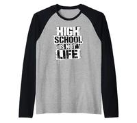 Il liceo Non è Un Controllo della Realtà nella Vita Maglia con Maniche Raglan