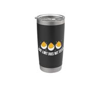Il limite non esiste Love Deviled Egg Buon Ringraziamento Bicchiere termico in acciaio inox doppia parete