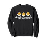 Il Limite Non Esiste Love Deviled Egg Buon Ringraziamento Felpa