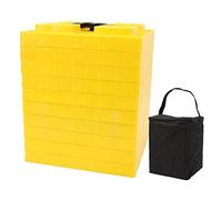 Il livellamento del blocca la progettazione antisciplina con il sacchetto di stoccaggio per rimorchio per livellante di cadute Materiale ABS 8,5 x 8,5 x 1.3 pollici 10pcs
