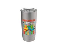 Il livello della scuola materna inizia 100 giorni di master builder scolastico Bicchiere termico in acciaio inox doppia parete