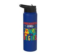 Il livello della scuola materna inizia 100 giorni di master builder scolastico Stainless Steel Insulated Water Bottle