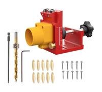 Il localizzatore di fori tascabile garantisce efficienza nelle inquadrature decorative e nelle attività generali di lavorazione del legno per una forte connessione guida di perforazione Profondità