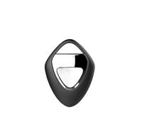 Il localizzatore funziona con l'app Trova la mia, il tracker e di chiavi for, borse, portafogli, bagagli persi(1 PC Black)