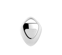 Il localizzatore funziona con l'app Trova la mia, il tracker e di chiavi for, borse, portafogli, bagagli persi(1 PC White)