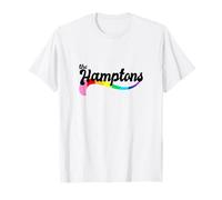 Il logo arcobaleno degli Hamptons gay pride Diritti LGBTQ East End Maglietta