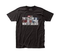 Il Logo Di Falcon E Winter Soldier Marvel Maglietta Per Adulti