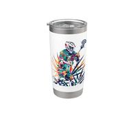 Il look comico del giocatore di lacrosse Bicchiere termico in acciaio inox doppia parete