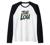 Il Lou - Graffiti Urbani St Louis Missouri Maglia con Maniche Raglan
