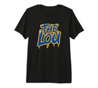 Il Lou - Graffiti Urbani St Louis Missouri Maglietta Premium