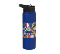 Il lunedì mattina e la settimana non finisce mai Stainless Steel Insulated Water Bottle