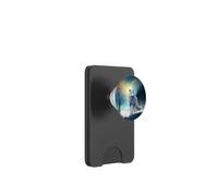 Il lupo bianco nella neve PopSockets PopWallet per MagSafe