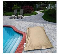 Il lusso sovradimensionato ospita comodamente due adulti float beanbag, cuscino salotto a base di fagioli galleggianti della piscina (senza imbottitura)-E (nessuna imbottitura)_140 cm x180cm.