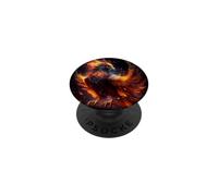 Il maestoso splendore della fenice risorta PopSockets PopGrip Adesivo