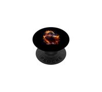 Il maestoso splendore della fenice risorta PopSockets PopGrip Adesivo