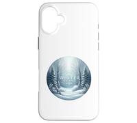 Il maestoso sussurro dei pini invernali Winter Winter Wonderland Custodia per iPhone 16 Plus