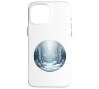 Il maestoso sussurro dei pini invernali Winter Winter Wonderland Custodia per iPhone 16 Pro Max