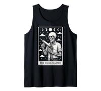 Il Maestro Caulk Calafataggio Operaio Edile Scheletro Tarocchi Canotta