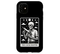 Il Maestro Caulk Calafataggio Operaio Edile Scheletro Tarocchi Custodia per iPhone 11