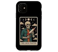 Il Maestro Caulk Calafataggio Operaio Edile Scheletro Tarocchi Custodia per iPhone 11